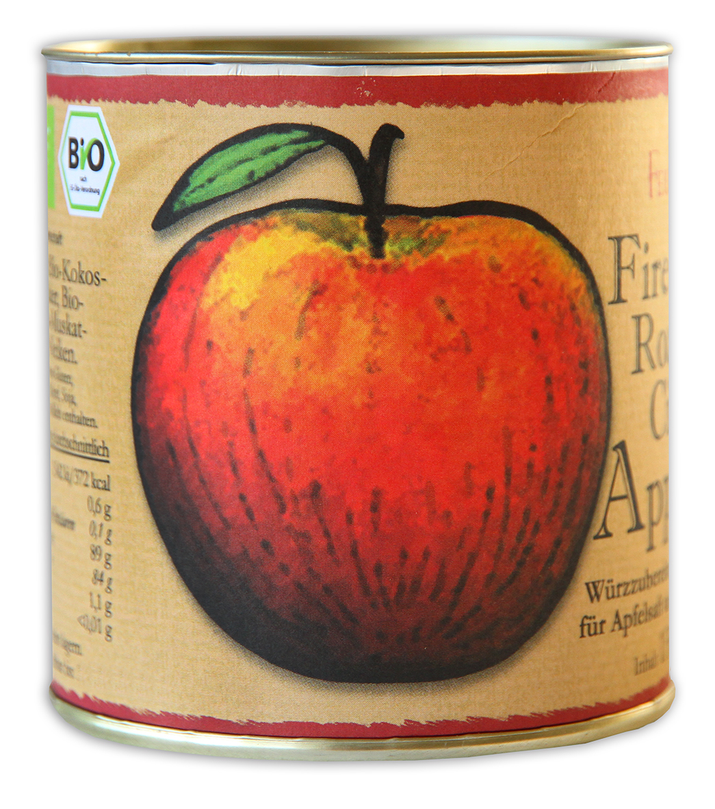 1 VE 24 Stück: Fire Roasted Cinnamon Apple Spices  Füllgewicht: 130g