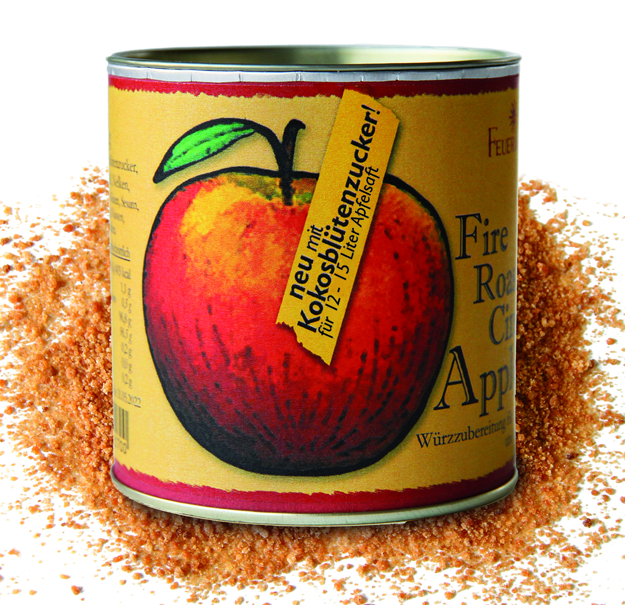 1 VE 24 Stück: Das Neue Bio- Fire Roasted Cinnamon Apple Spices  Füllgewicht: 130g