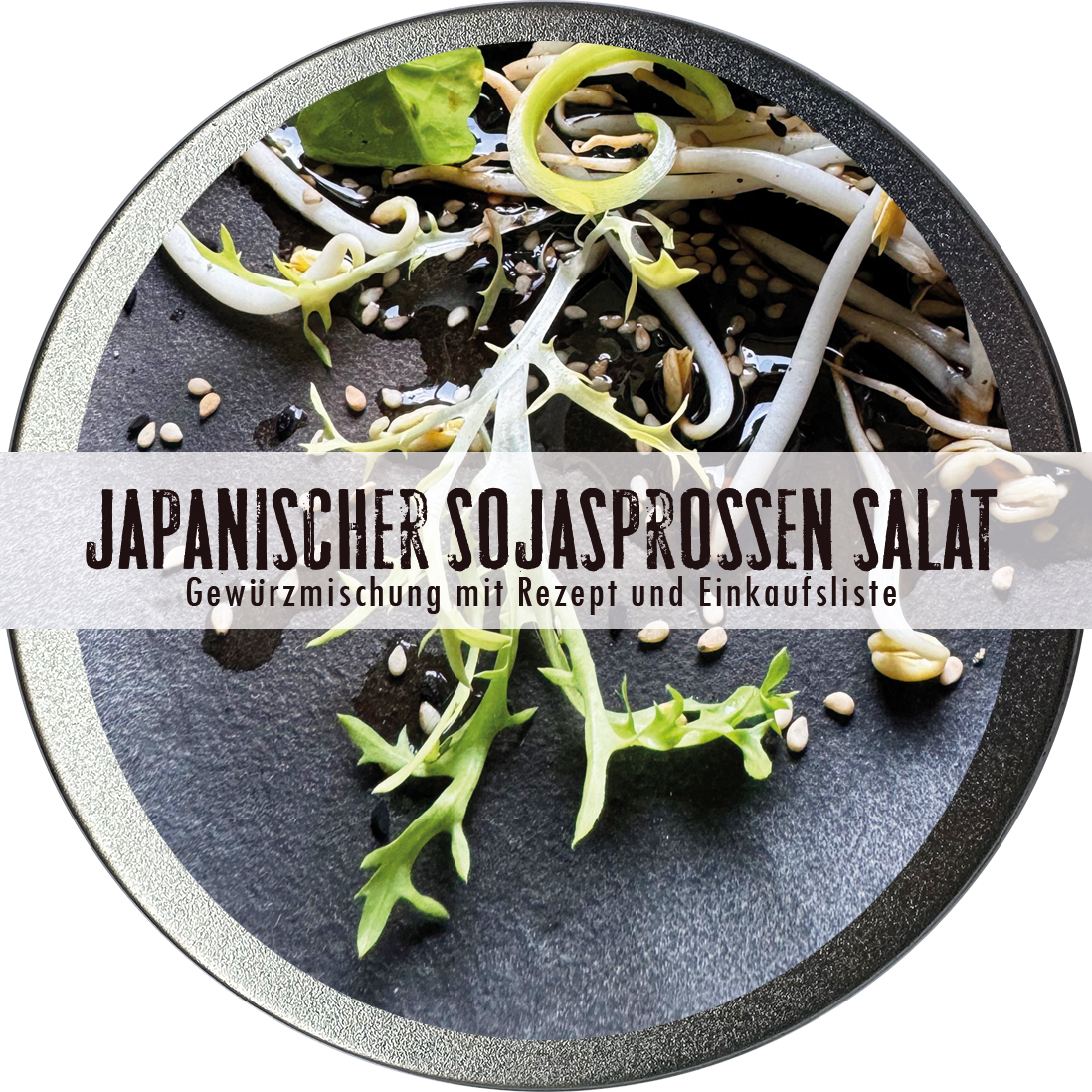 JAPANISCHER SOJASPROSSEN SALAT