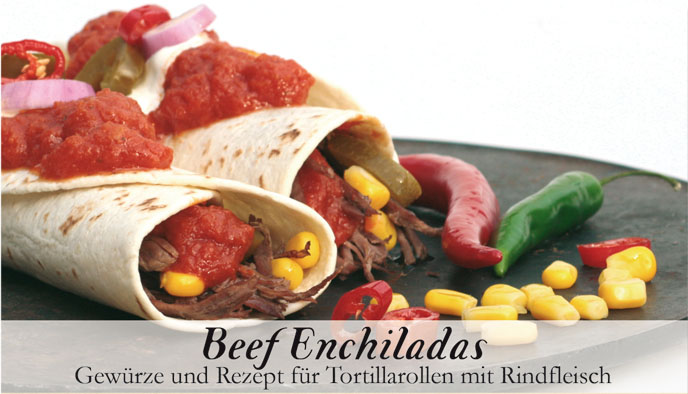 Beef Enchiladas-Gewürzkasten