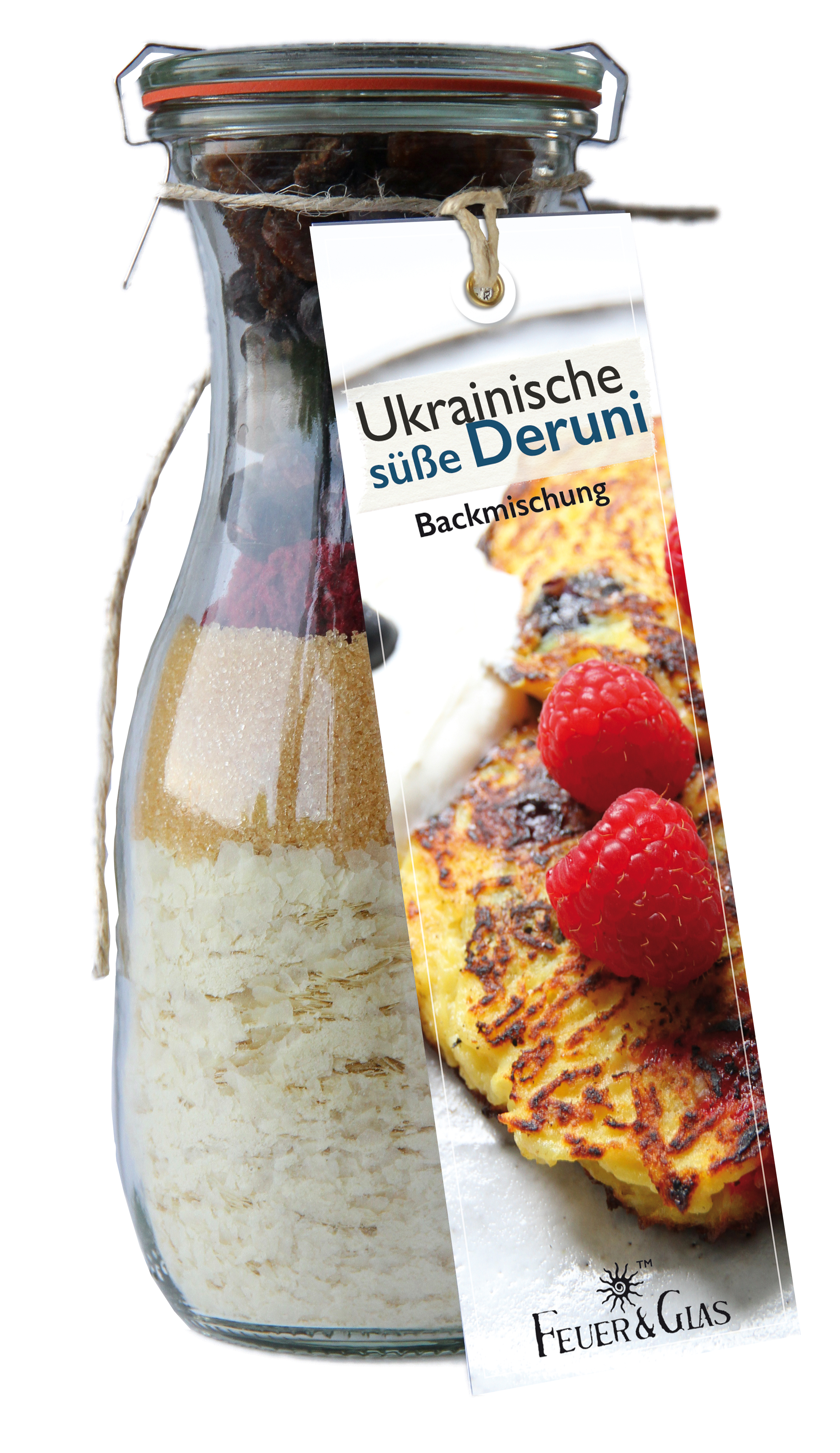 Ukrainische Deruni , süße Kartoffelpuffer 