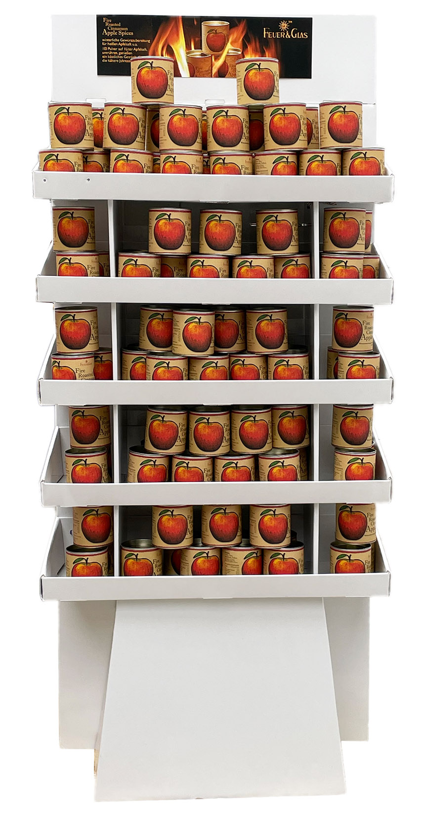 Display  für das Fire Roasted Cinnamon Apple Spices