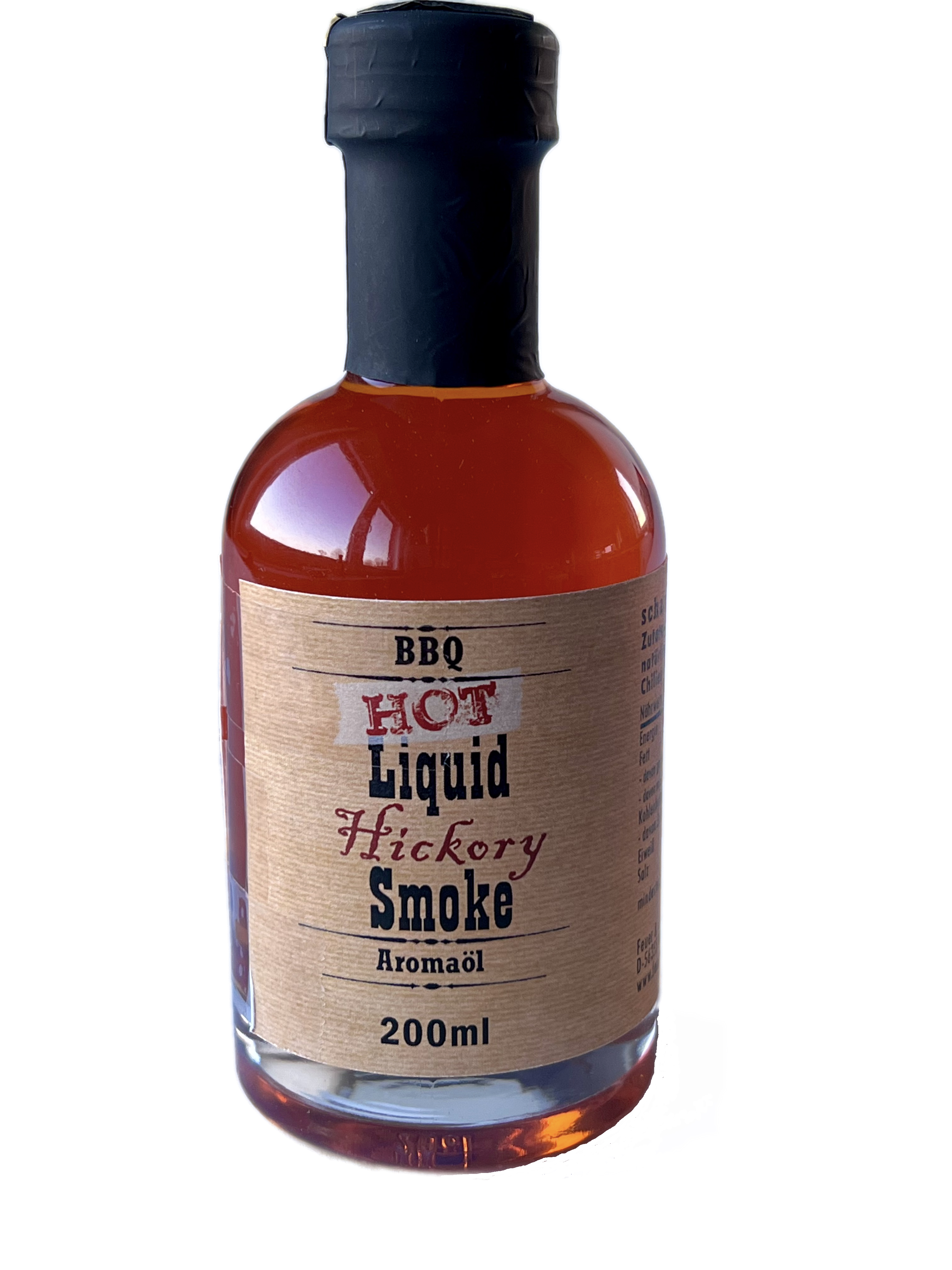 Hot Liquid Smoke - natürlicher Flüssigrauch 200 ml