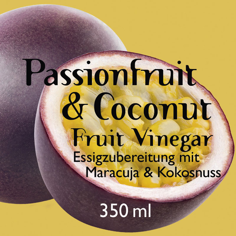 Passionfruit & Coconut Fruit Vinegar