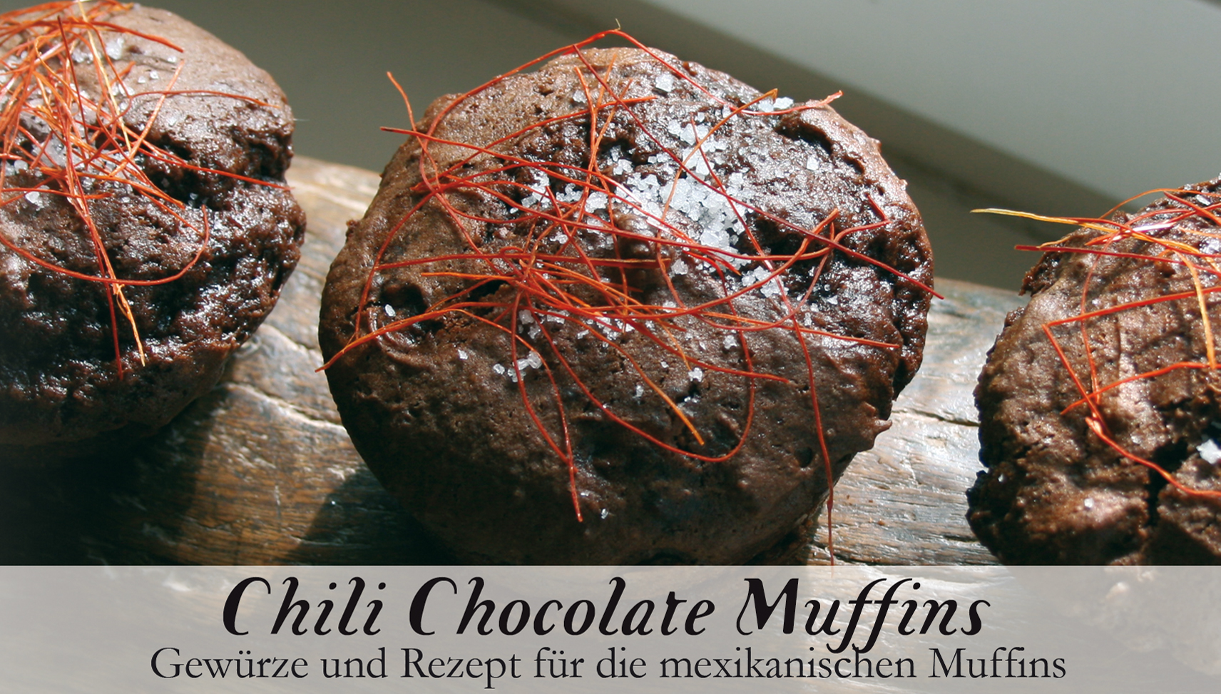 Chilli Chocolate Muffins-Gewürzkasten