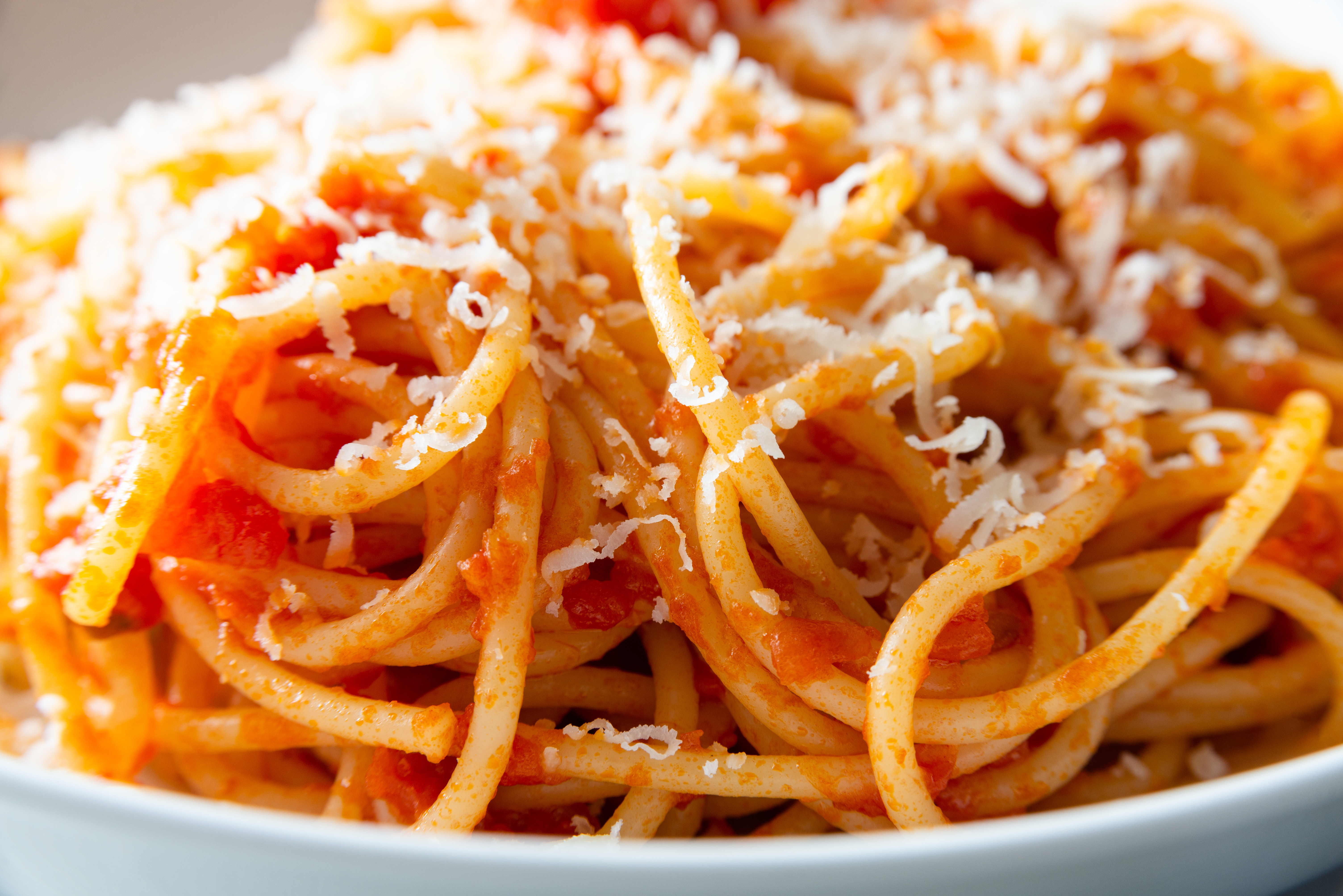 Spaghetti & Pomo-Parmigiano