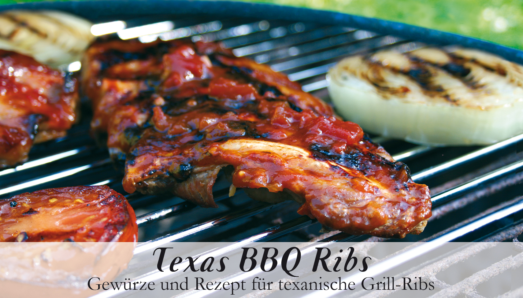 Texas BBQ Ribs-Gewürzkasten