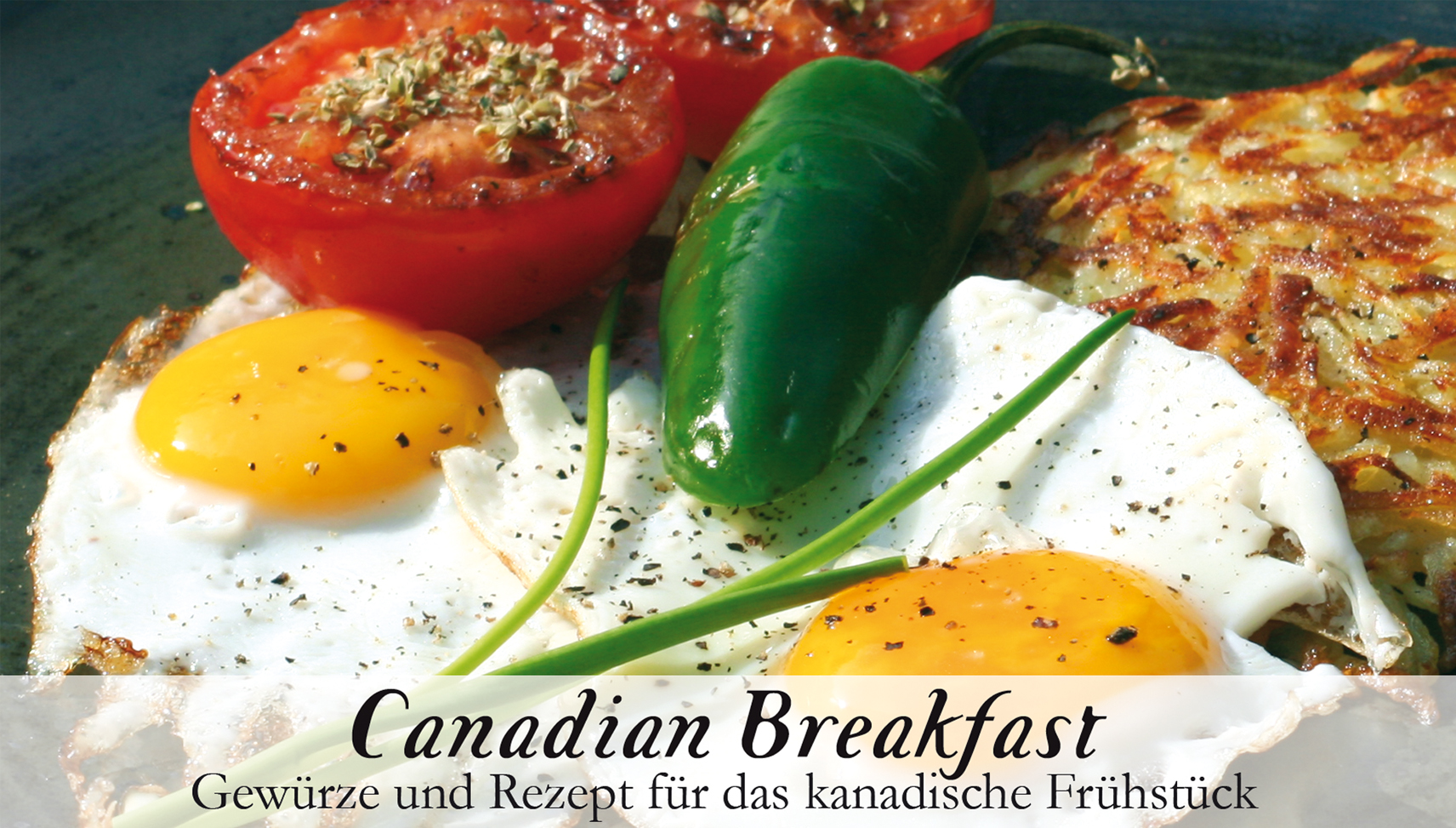 Canadian Breakfast-Gewürzkasten
