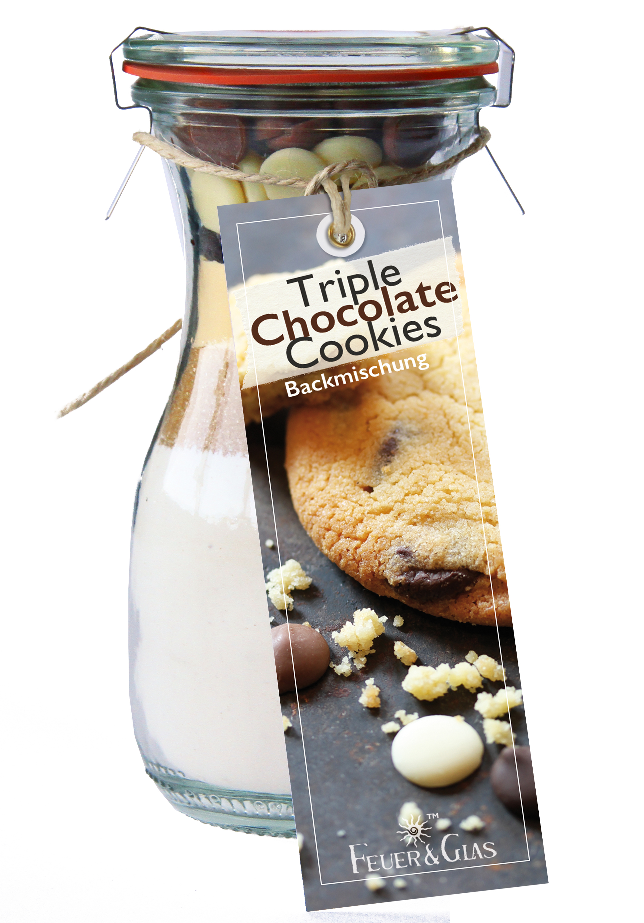 Triple Chocolate Cookies Mini (250 ml)