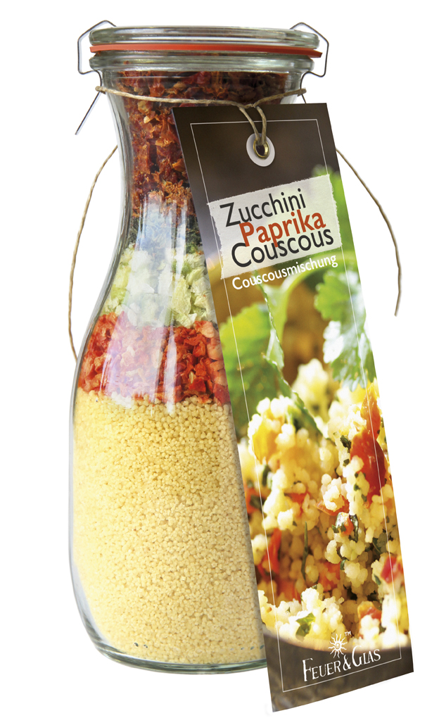 Zucchini Paprika Couscous